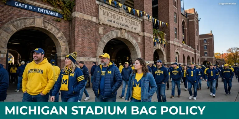 Michigan Stadium Bag Policy 2026: The Big House Allows No Bags at All